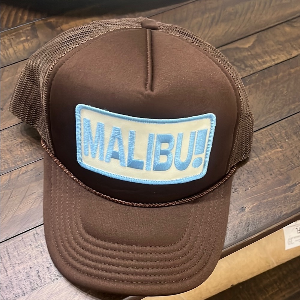 Brown Malibu Daily Drills Trucker Hat